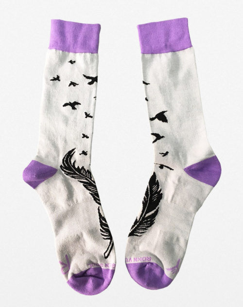 Rokn-Raven2 Organic Bamboo Socks